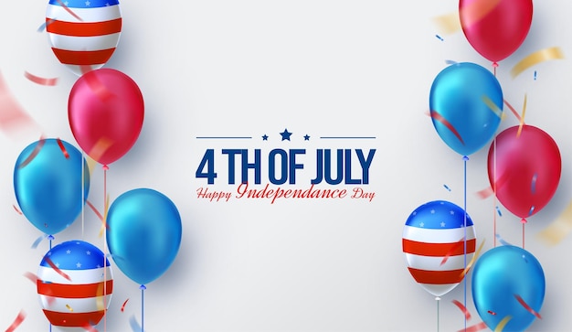 4 Luglio indipendenza giorno fondo