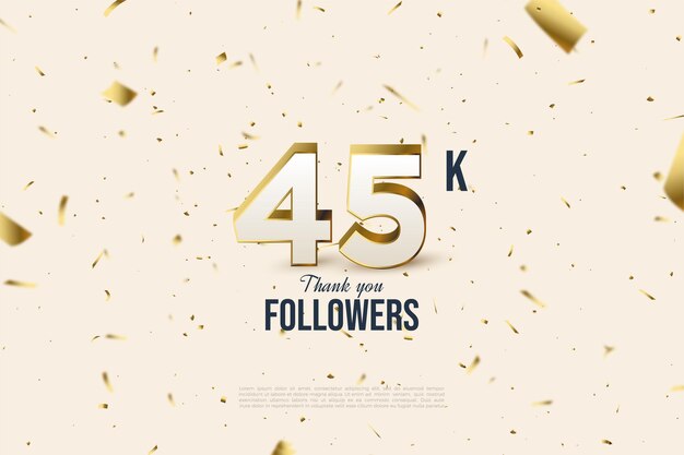 45k follower.