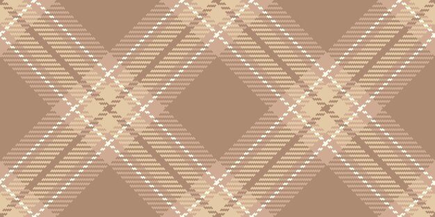 70s check background pattern pastel senza cuciture tessile vettoriale tessuto puro tessuto tartan a quadri in colori chiaro e arancione