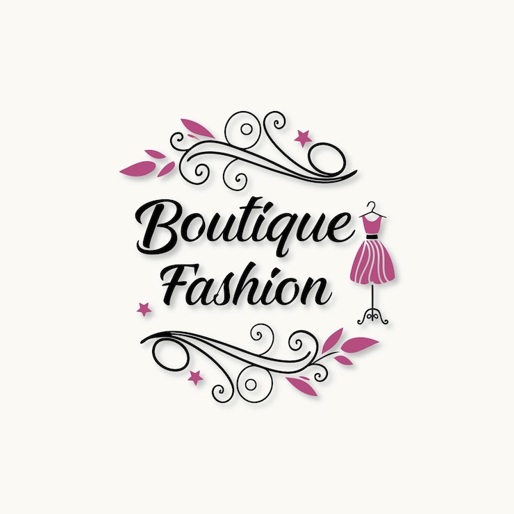 Vettore abbigliamento di moda di boutique