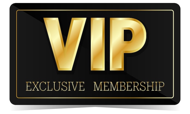 Abbonamento esclusivo alla carta VIP d'oro