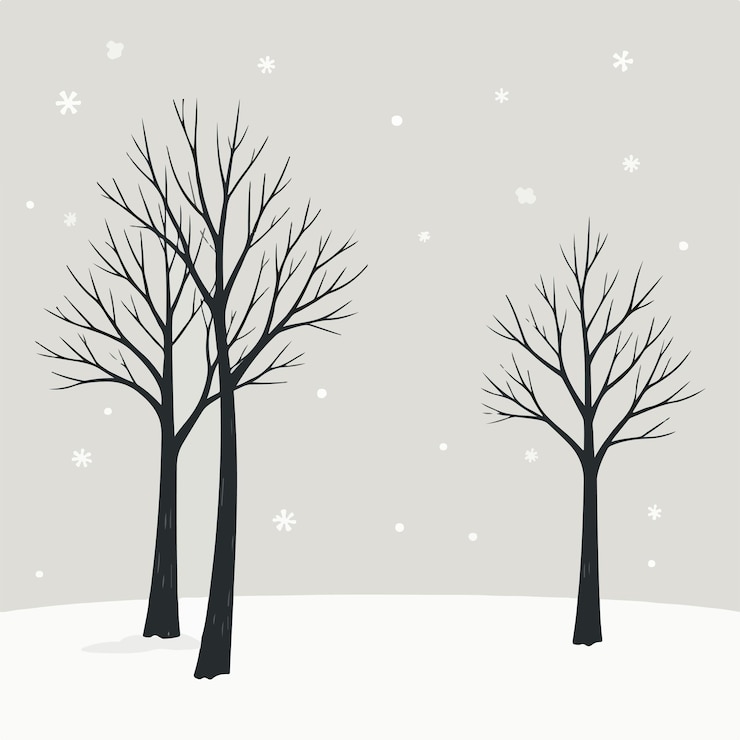 Vettore abbracciare la neve