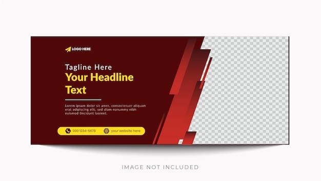 Abstract banner design web template Set Orizzontale intestazione web banner