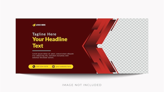 Abstract banner design web template Set Orizzontale intestazione web banner