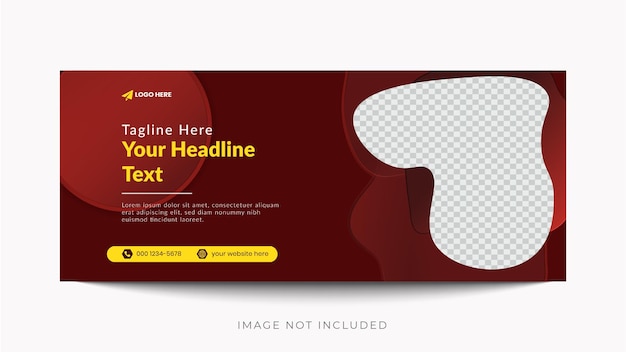 Abstract banner design web template Set Orizzontale intestazione web banner