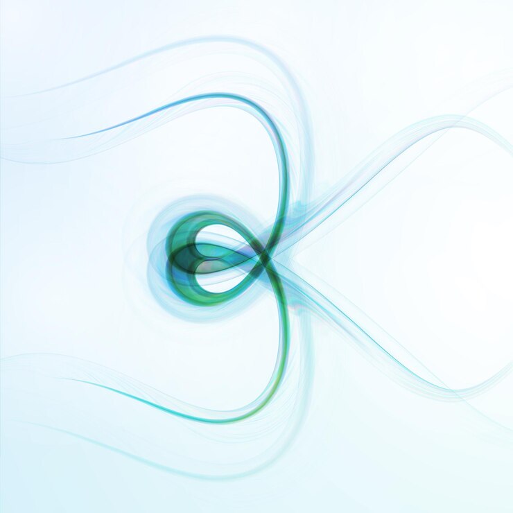 Abstract blue background futuristic wavy vector illustration eps10