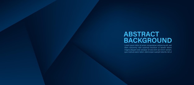 Abstract Blue Square Overlap Background per la progettazione grafica con elementi di sfondo blu