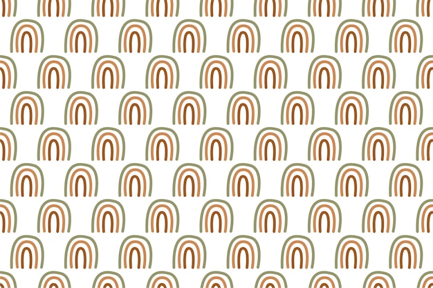 Abstract boho seamless pattern illustrazione di sfondo