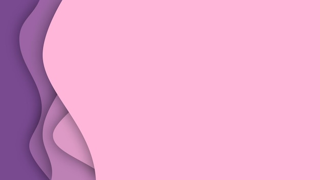 Abstract carta tagliato viola amp sfondo rosa