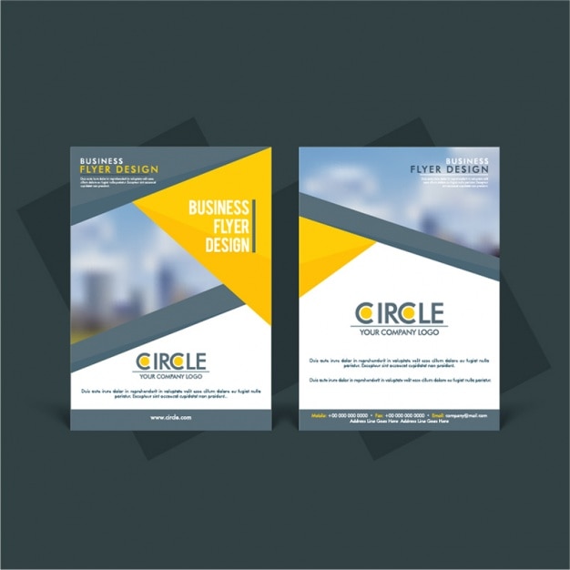 Abstract design Business Flyer