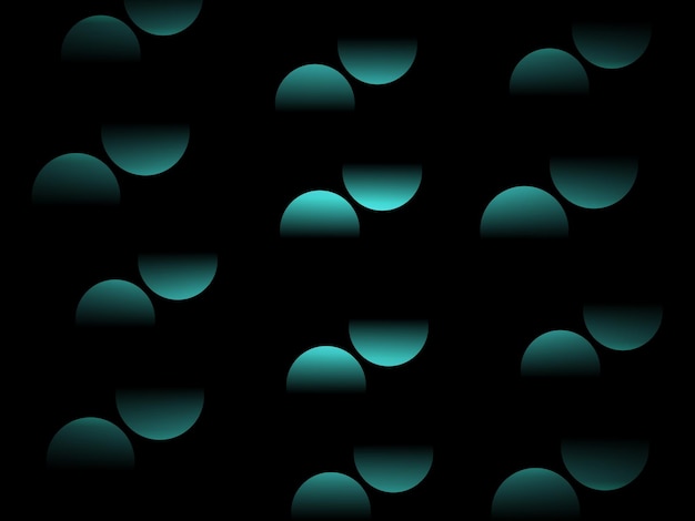 Abstract elementi di gradiente circolare colorati sfondo