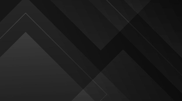 Abstract Geometrico moderno nero Moderno e creativo Design di tendenza nell'illustrazione vettoriale
