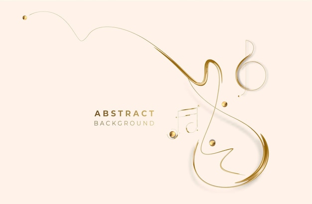 Abstract Golden incandescente lucido linee a spirale effetto sfondo vettoriale. Utilizzare per il design moderno, copertina, poster, modello, brochure, decorato, flyer, banner.