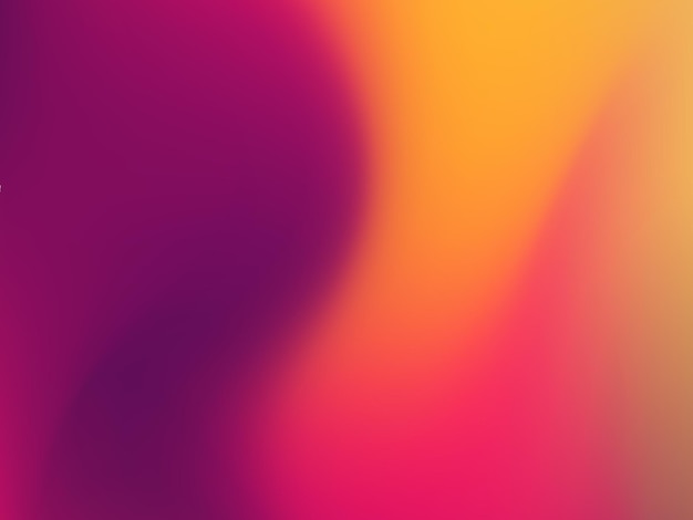 Abstract Gradiente dei colori viola, rosa e giallo
