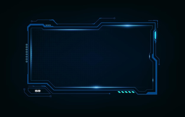 Abstract hud ui gui futuro futuristico sistema schermo virtuale designx9xA