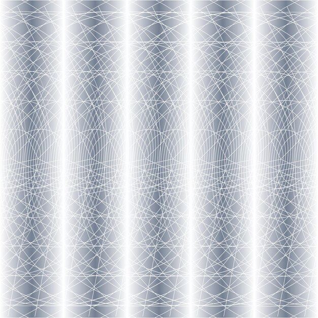 Abstract linee bianche su sfondo grigio con modelli di luce