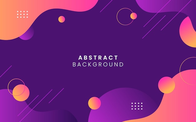 Abstract Liquid Gradient Background Design (Disegno di sfondo a gradiente liquido astratto)