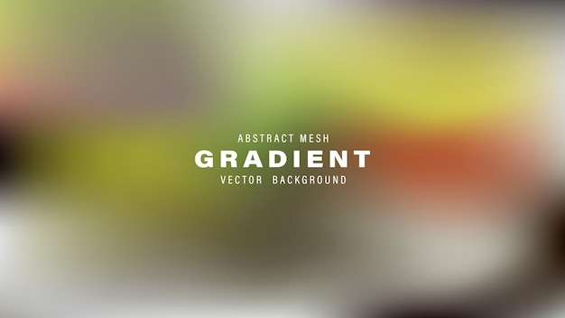 Abstract Mesh Gradient Vector Background Design Template (Template di progettazione di sfondo a gradiente di rete)
