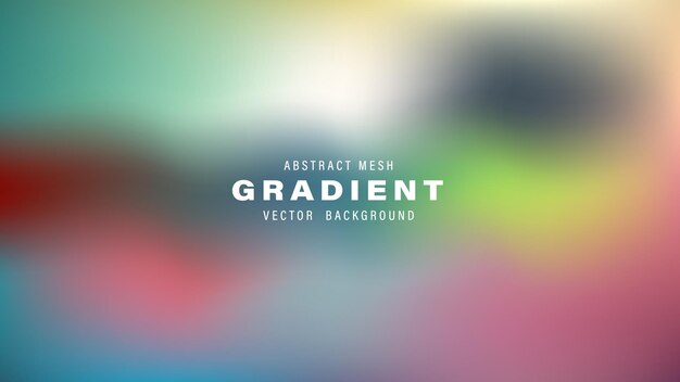 Abstract Mesh Gradient Vector Background Design Texture Blurred