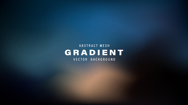 Abstract Mesh Gradient Vector Illustrazione del modello di progettazione dello sfondo