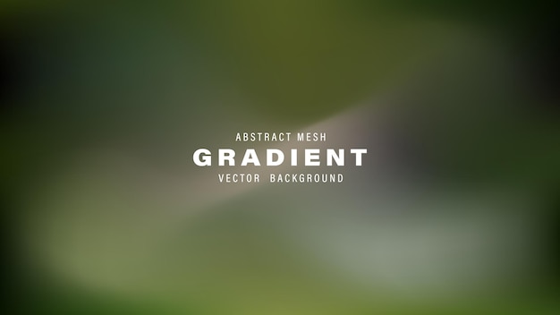 Abstract Mesh Gradient Vector Sfondio Tonalità verde oliva