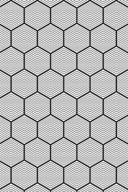Abstract modello esagonale geometrico sfondo