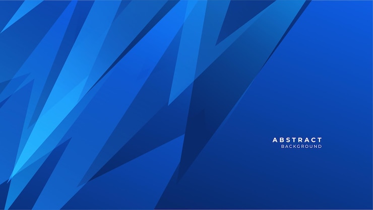 Vettore abstract moderne forme geometriche blu tecnologia vettoriale sfondo per il design brochure sito web volante