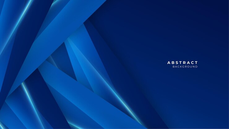 Vettore abstract moderne forme geometriche blu tecnologia vettoriale sfondo per il design brochure sito web volante