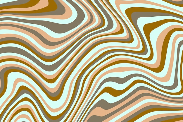Abstract psychedelic groovy background Vector