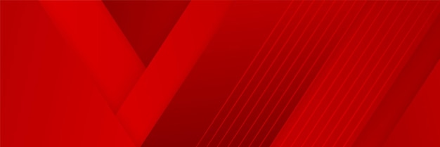 Abstract red banner background Vector abstract graphic design banner pattern presentation background web template