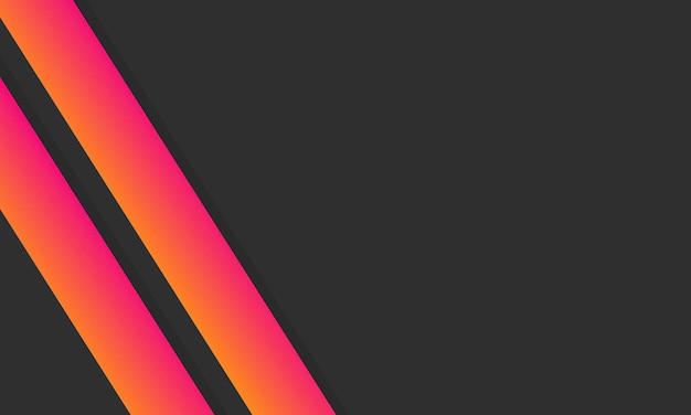 Abstract scuro con linea di consistenza sfondo con linea di colore gradiente nero banner astratto moderno