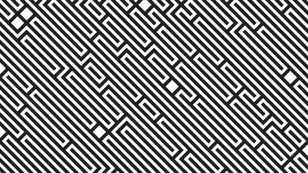 Abstract seamless geometric shape lines pattern design background