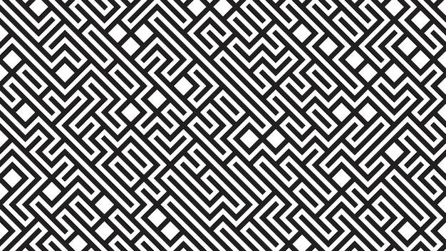 Abstract seamless geometric shape lines pattern design background