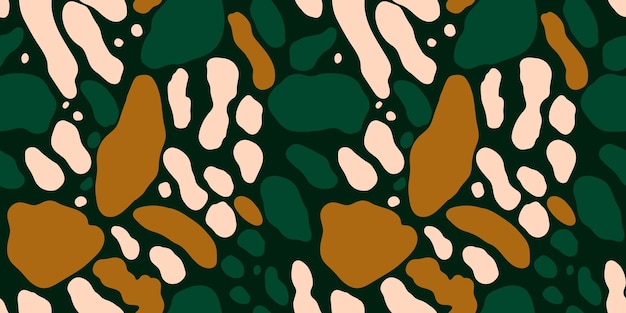 Abstract spot pelle di leopardo modello senza cuciture carta da parati di pelliccia animale sfondo pelle di ghepardo di gatti africani selvatici disegno semplice per la copertura di avvolgimento superficiale di stampa tessile tessile