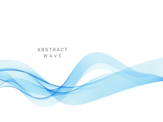 Abstract stile colore moderno sfondo ondata