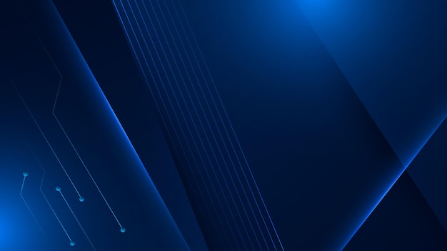 Abstract tech background Interfaccia tecnologica futuristica con frecce linee onde velocità luci dati di movimento concetto di scienza elemento cyberspazio forme e linee di connessione
