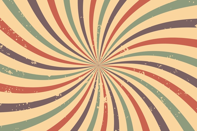 Abstract vintage retrò raggi sunburst sfondo