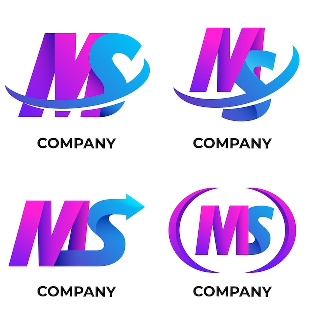 Abstract wave sound linear logotype Wave flow logo symbol Motion stream water aqua vector icon in