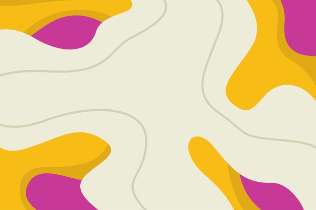 abstract web landing page design banner background wave vector