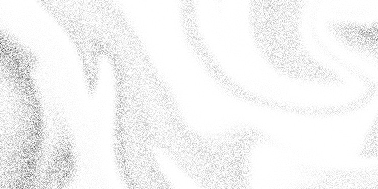 Vettore abstrazione gradiente granulato sfondo curve fluide fluide punti minimi consistenza fotogramma rumoroso