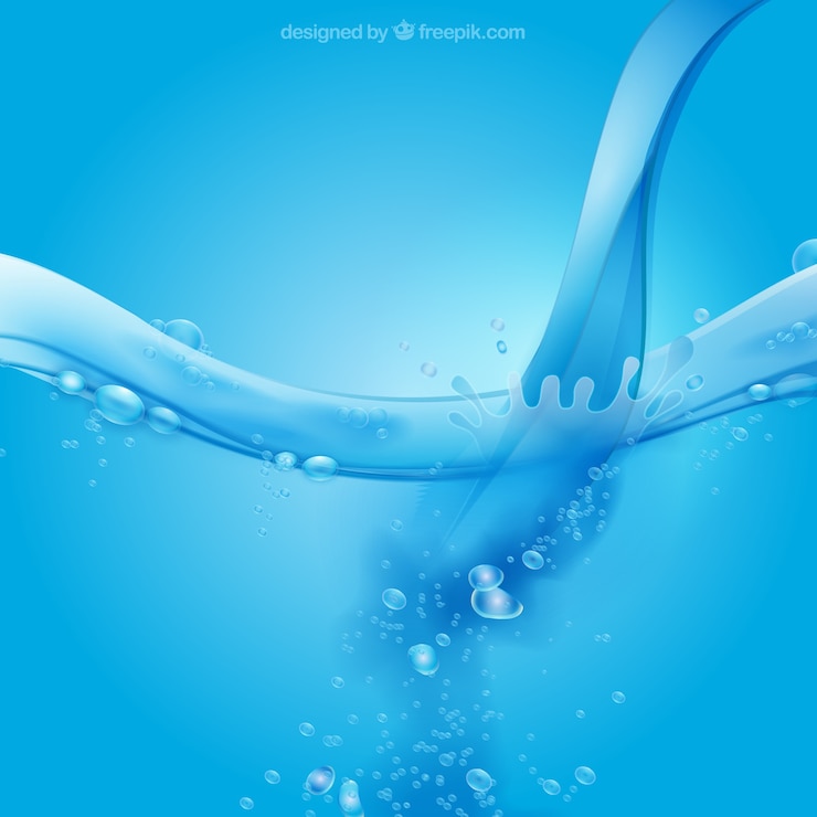 Vettore acqua di versamento