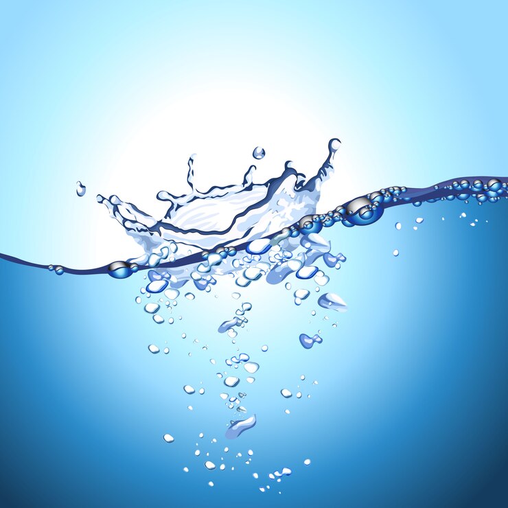 Vettore acqua fresca astratta