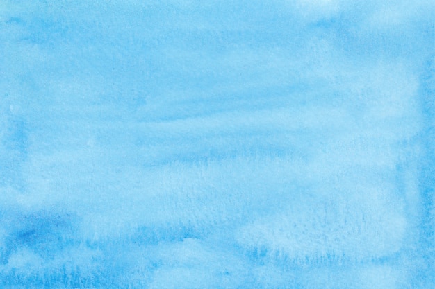 Acquerello astratto blu Trama acquerello disegnato a mano