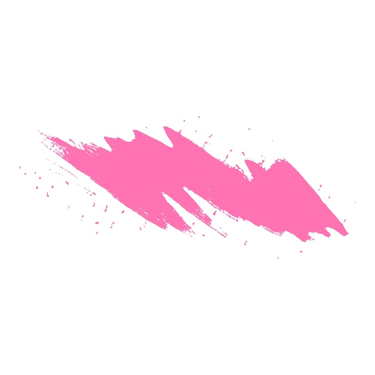 Vettore acquerello dipinto con pennello rosa