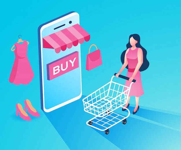 Acquisti online su sito Web o applicazione mobile