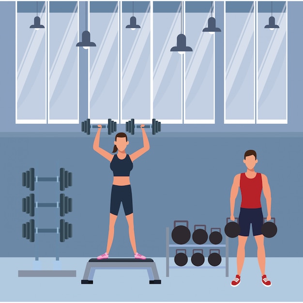Addestramento delle persone di forma fisica