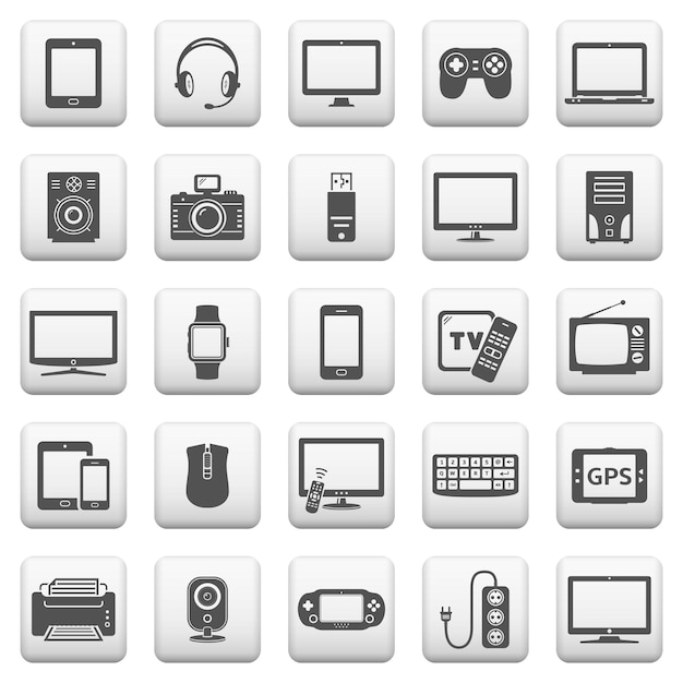 Adesivi per dispositivi digitali e gadget elettronici