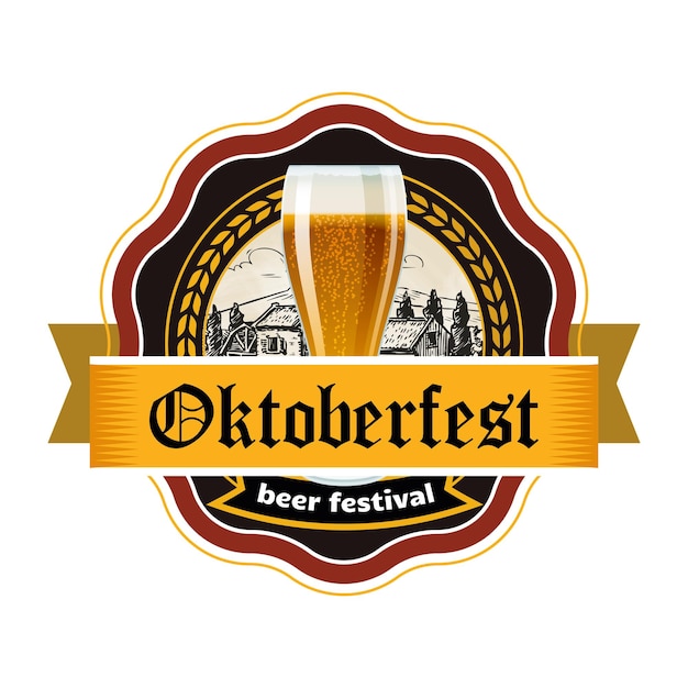 adesivo vettoriale dell'Oktoberfest5