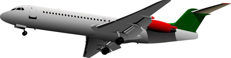 Vettore aereo in aria illustrazione vettoriale