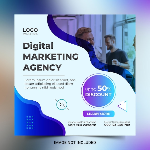 Agenzia di marketing digitale per la progettazione di post sui social media